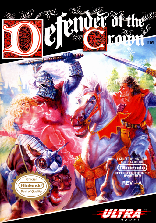 Defender of the Crown (USA) box art